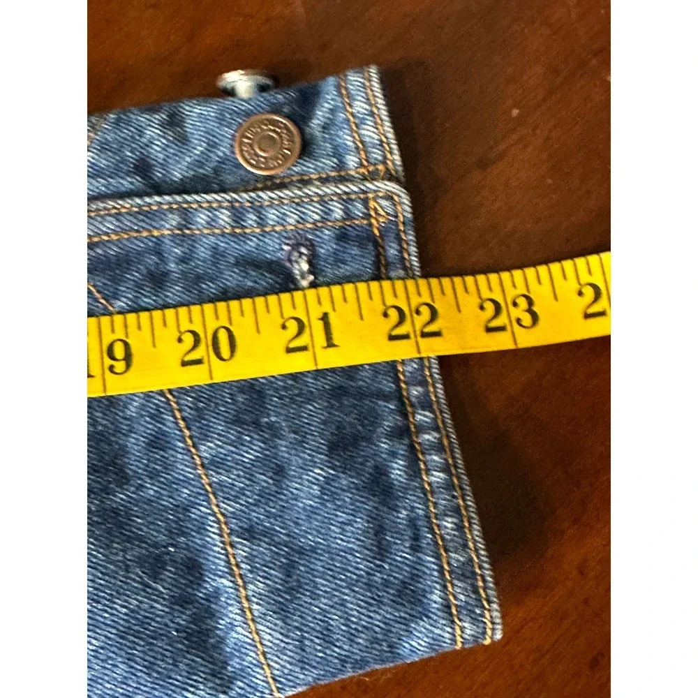 Vintage Ralph Lauren Denim Chore Jacket Corduroy Collar Mens Size M Western - Picture 8 of 13